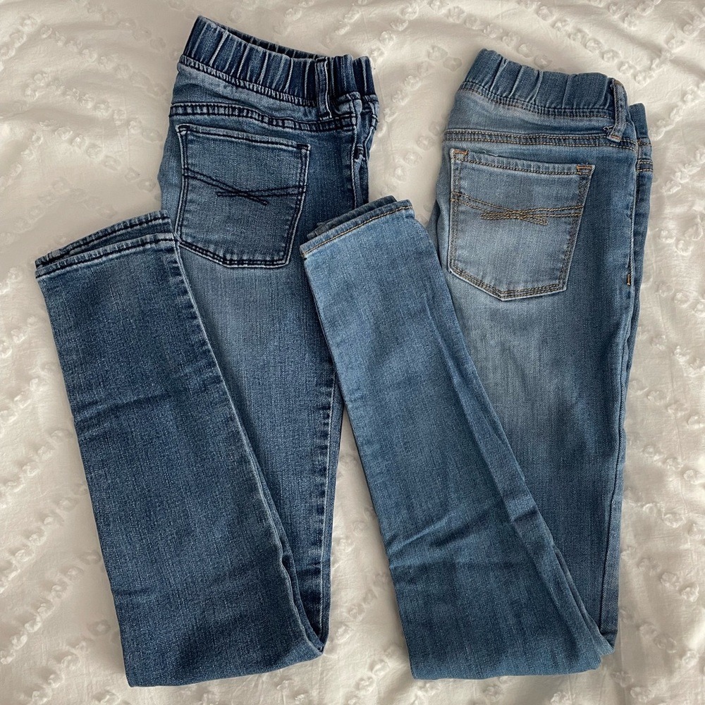 GapKid Pull-On Jeggings 2-pairs Bundle (Girl Size 14)